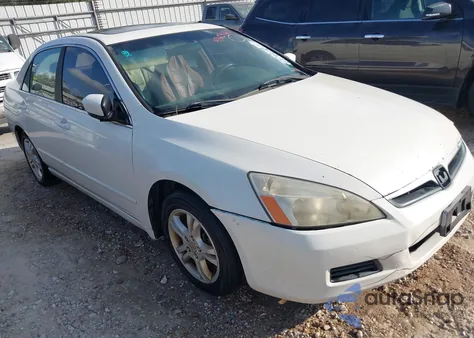 2007 Honda Accord 2.4 Ex из США, поврежденный, VIN 1HGCM56757A063541